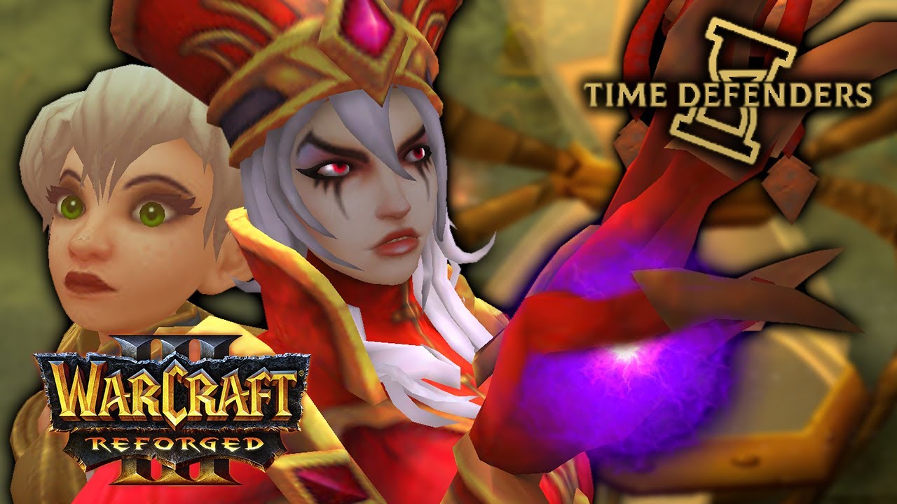 Неплохой концепт рогалика / Time Defenders / Warcraft 3 Reforged / XGM MapJam 2023