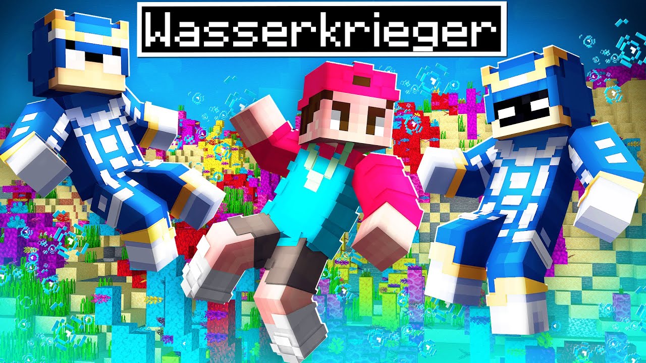 ICH WERDE EIN WASSERKRIEGER! (Minecraft YouTuber Insel)