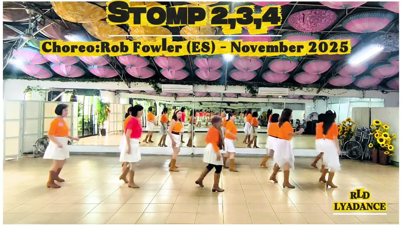 Stomp 2,3,4  Choreo:Rob Fowler (ES) - November 2025