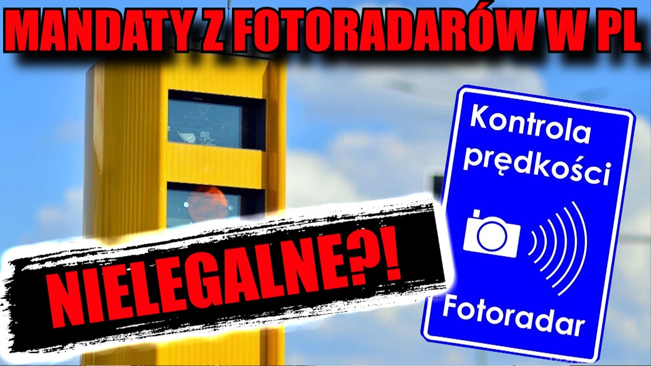 NIELEGALNE mandaty z Fotoradar&oacute;w ? NIE Daj SIĘ!