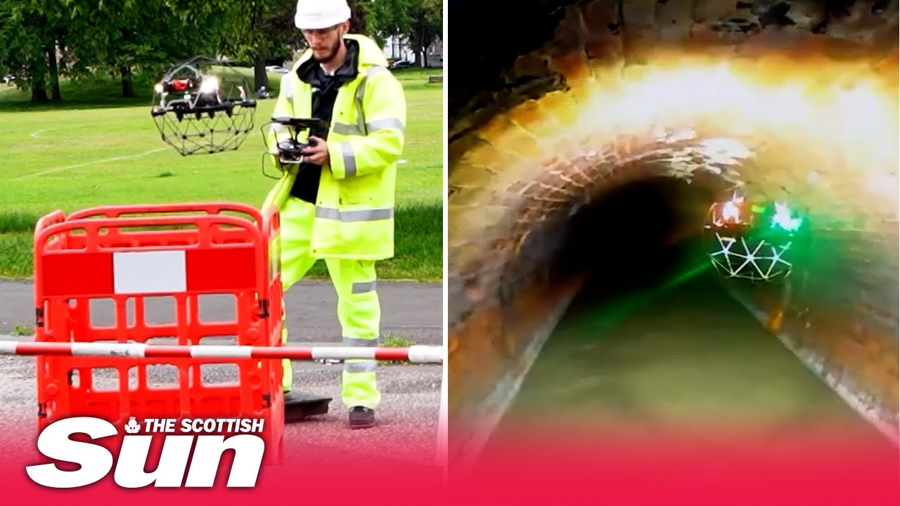 Scottish Water using drones to survey Scotland's sewer network