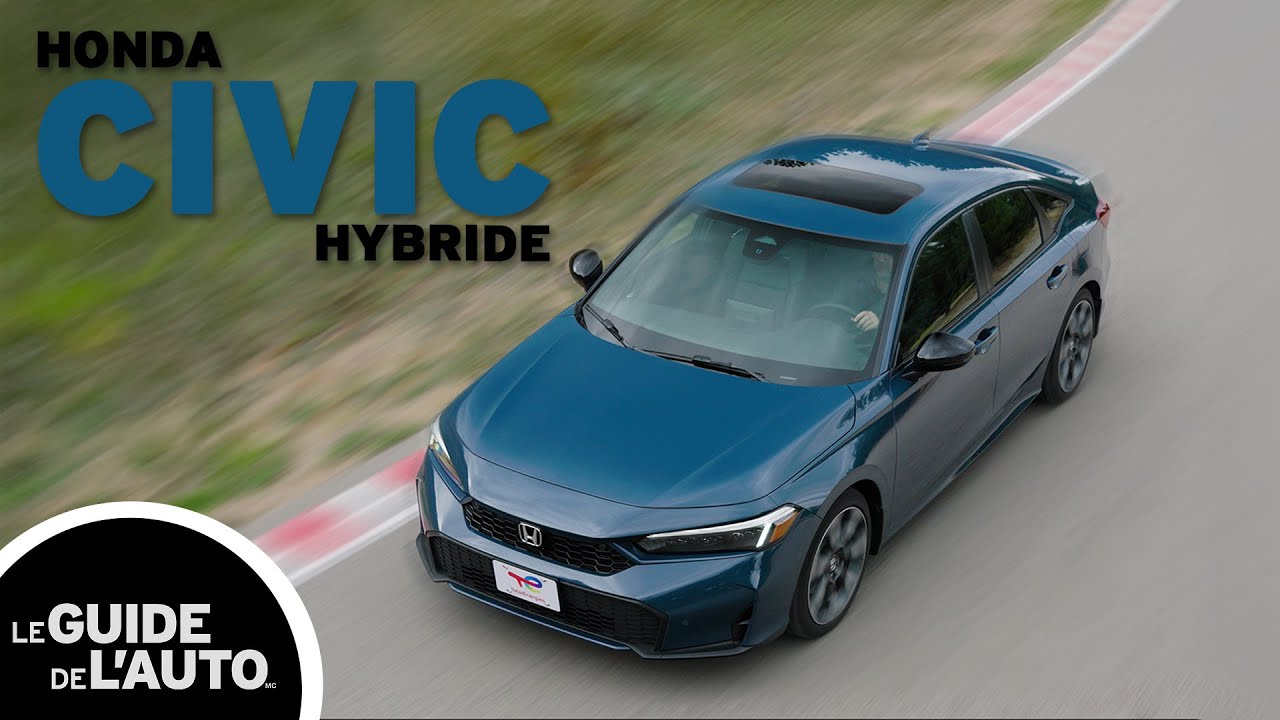 La MEILLEURE berline ?  - Honda Civic Hybrid 2025