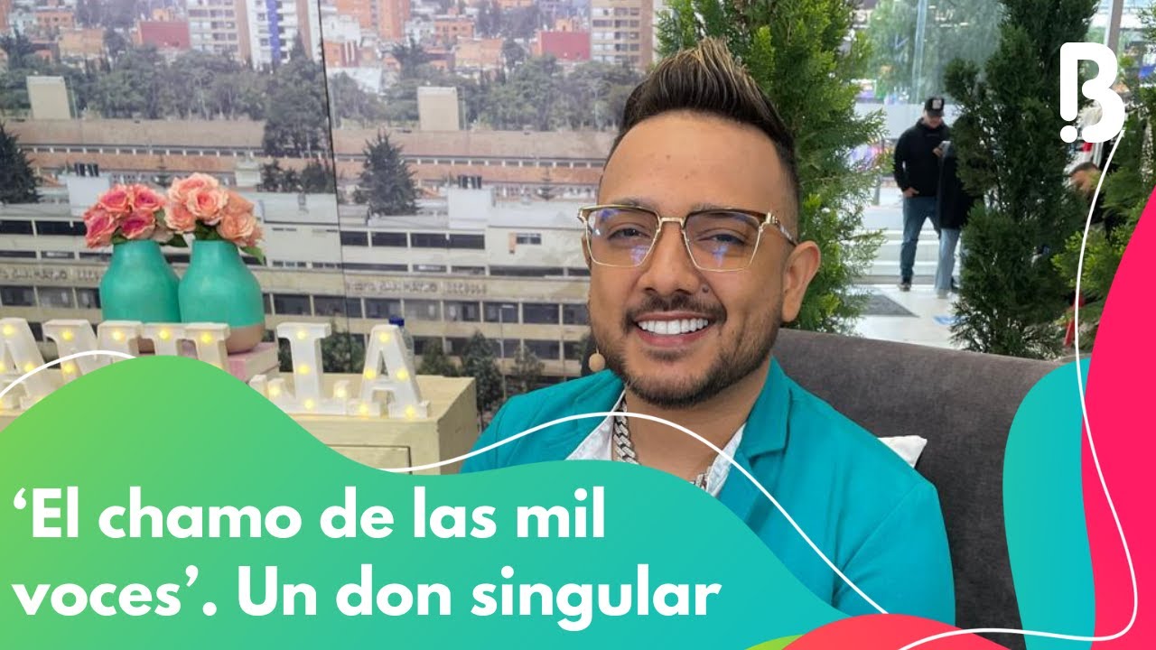 Josh Medina mas conocido como el chamo de las mil voces, viene a mostrarnos su talento | Bravíssimo