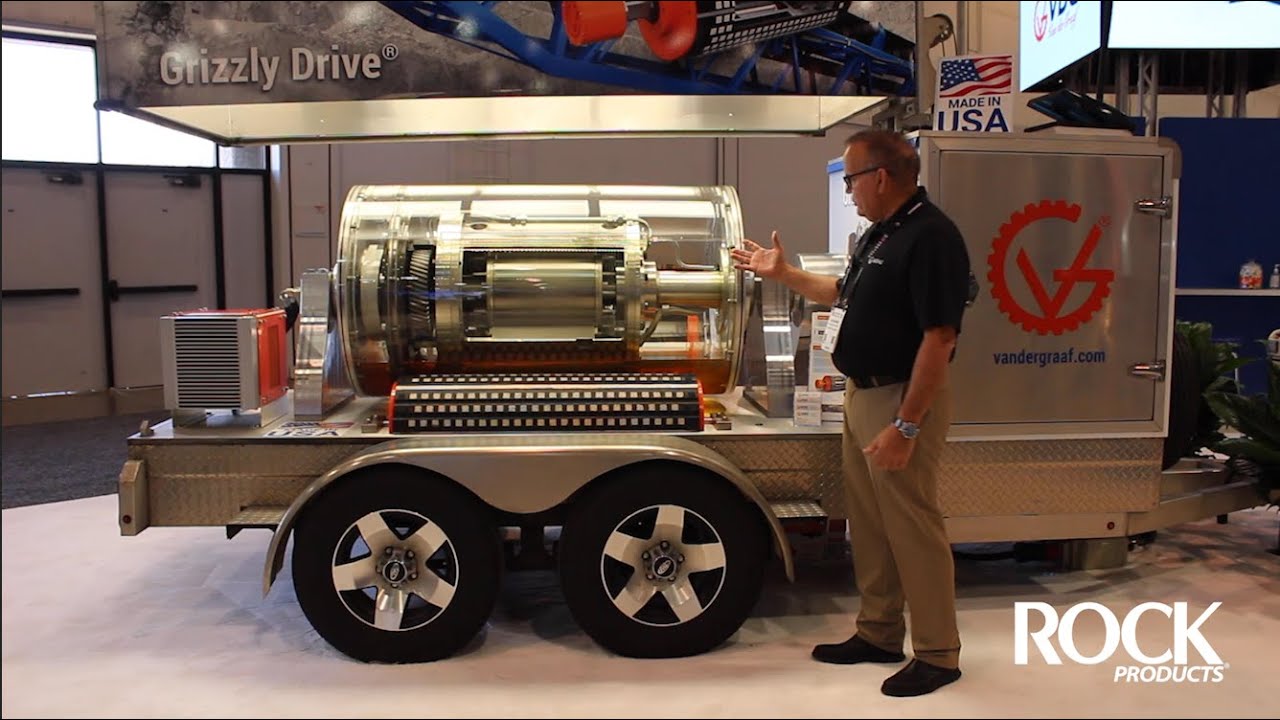 Van der Graaf Drum Motor at ConExpo-Con/Agg 2023
