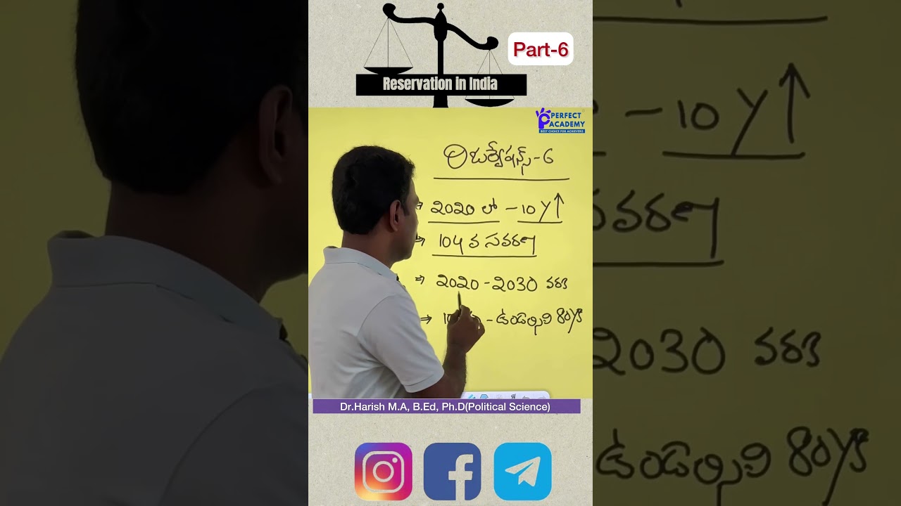 Reservations in India part-6#constitution#reservations#politics#polity#tspsc#appsc#upsc