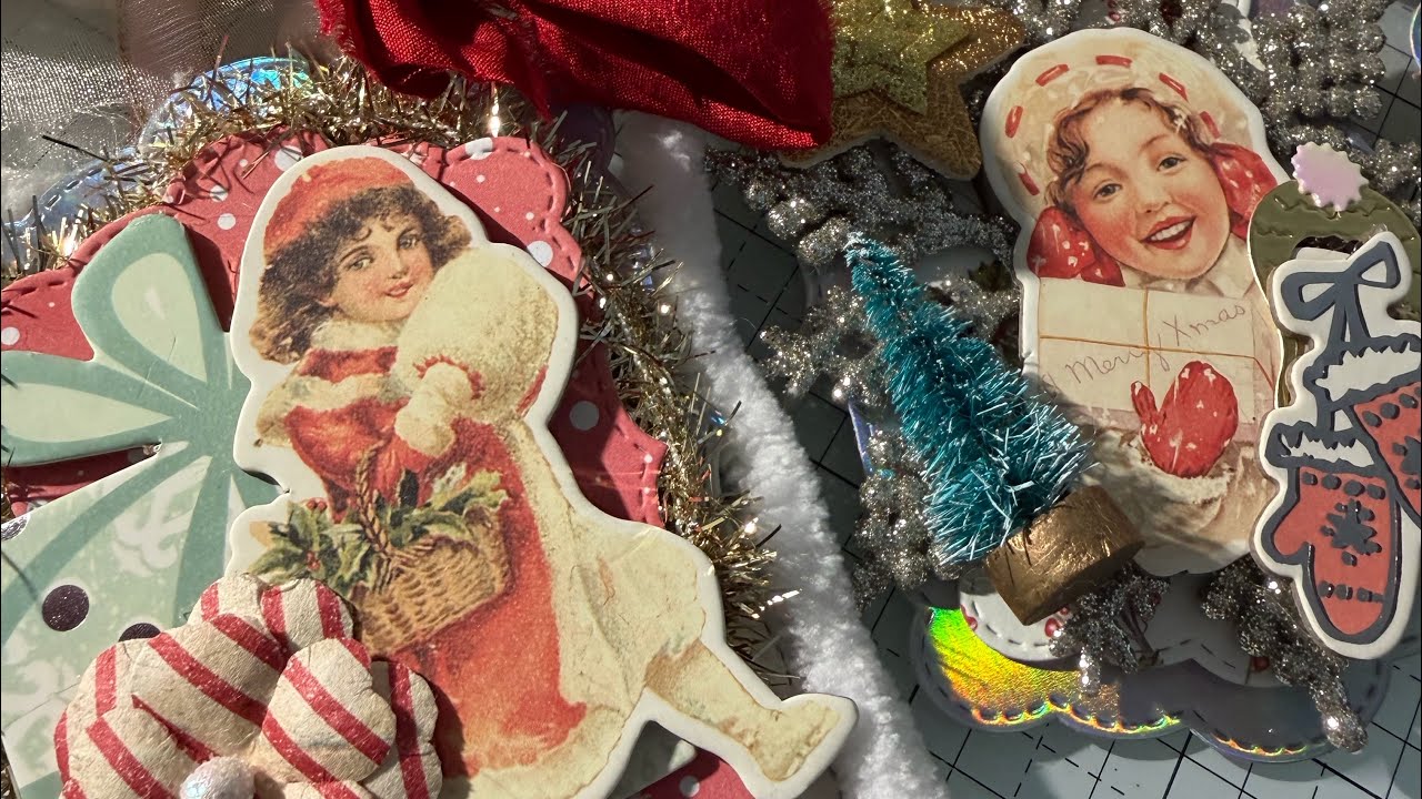 🎀My Christmas Banner swap with @Anaswonderland3 🎀.        @hobbylobby @michaels ​ @homegoods 