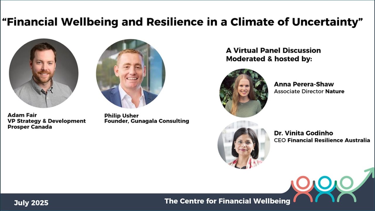 Financial wellbeing and resilience in a climate of uncertainty