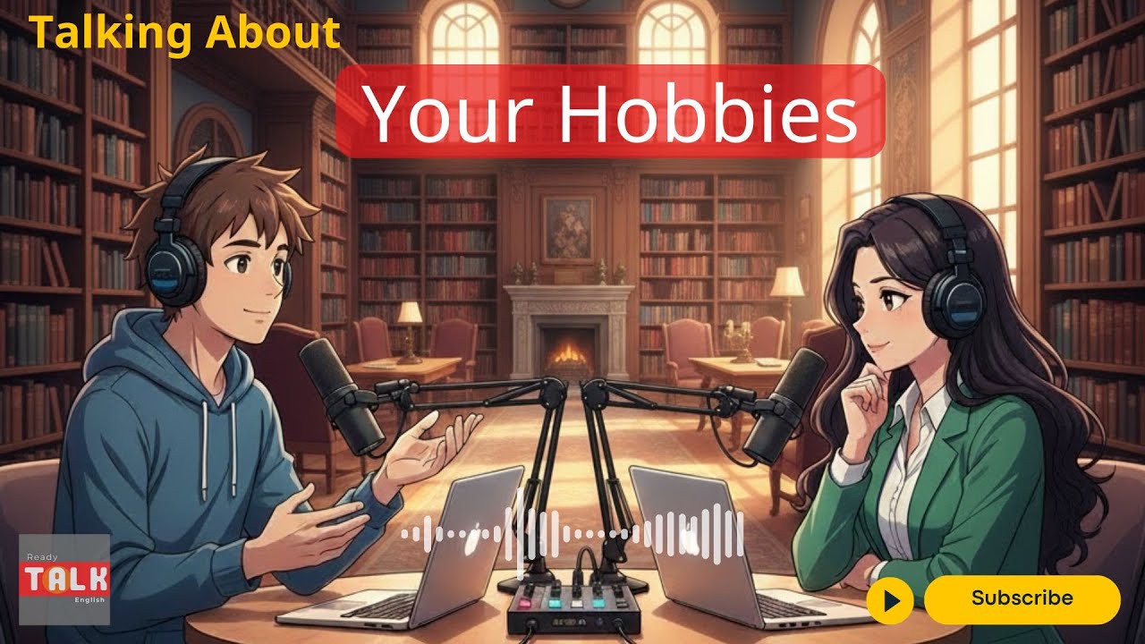 Slow & Clear English Speaking Practice | Easy to Understand - Talking About Your Hobbies