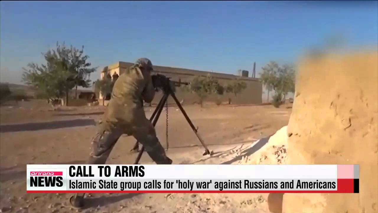 Islamic State group calls for &prime;holy war&prime; against Russians and Americans   IS ＆qu