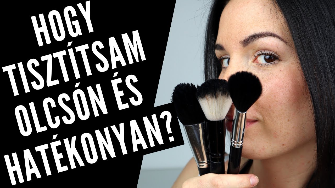 Sminkecsetek tisztítása olcsón és hatékonyan | TP Makeup