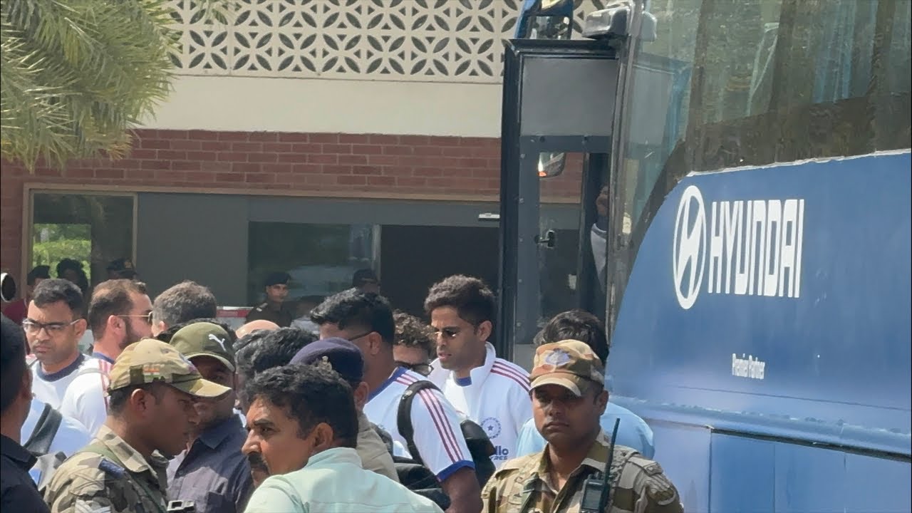 LIVE From Chepauk : Team India arrives for Practice Session, Rinku Missing? India Chances of SF?