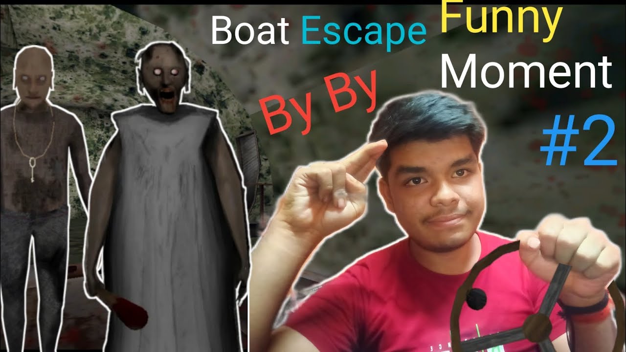 Boat Escape From Granny And Grandpa House | Granny Chapter Two #2