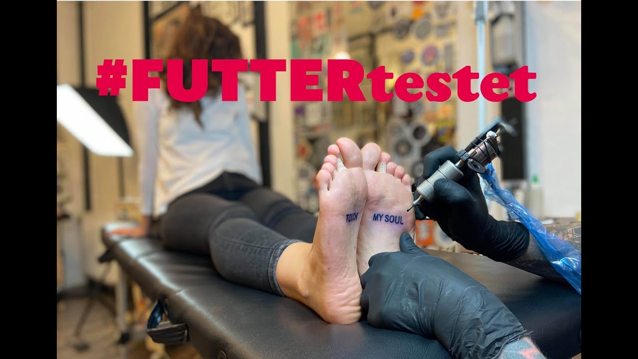 #Futtertestet Tätowieren extrem: das Fußsohlentattoo