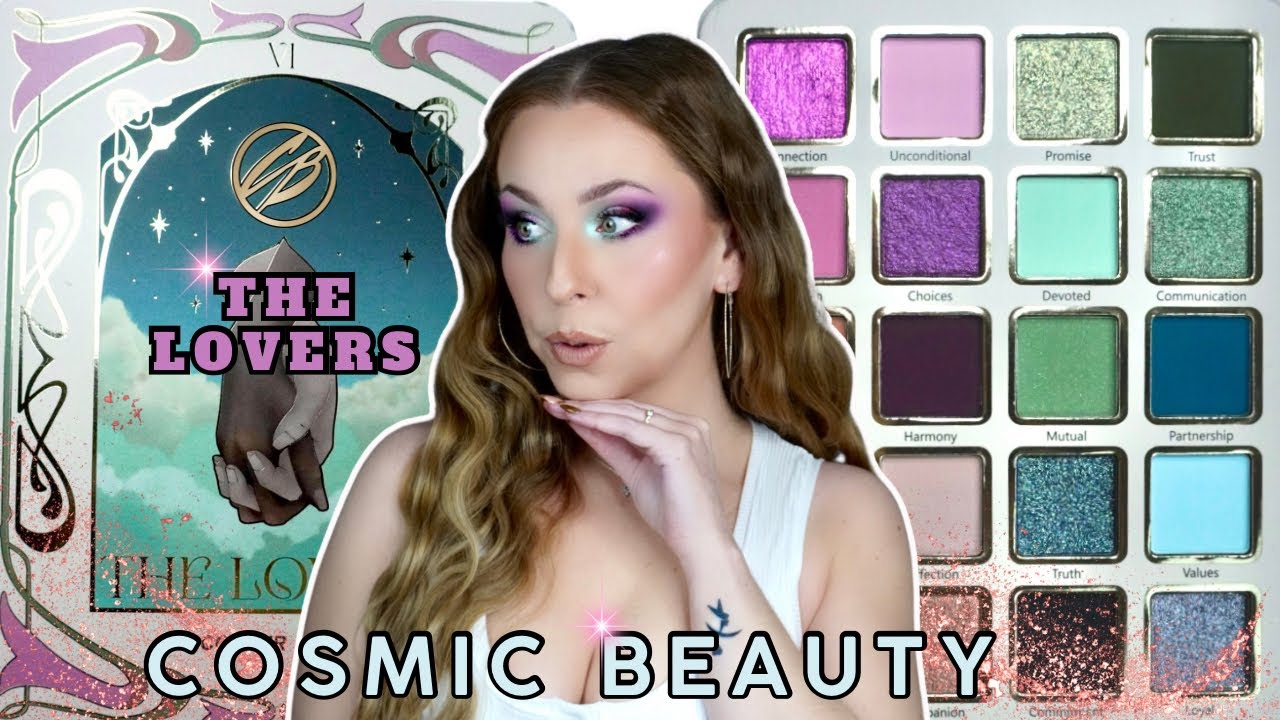 THE LOVERS PALETTE BY COSMIC BEAUTY | 2 Looks & Swatches