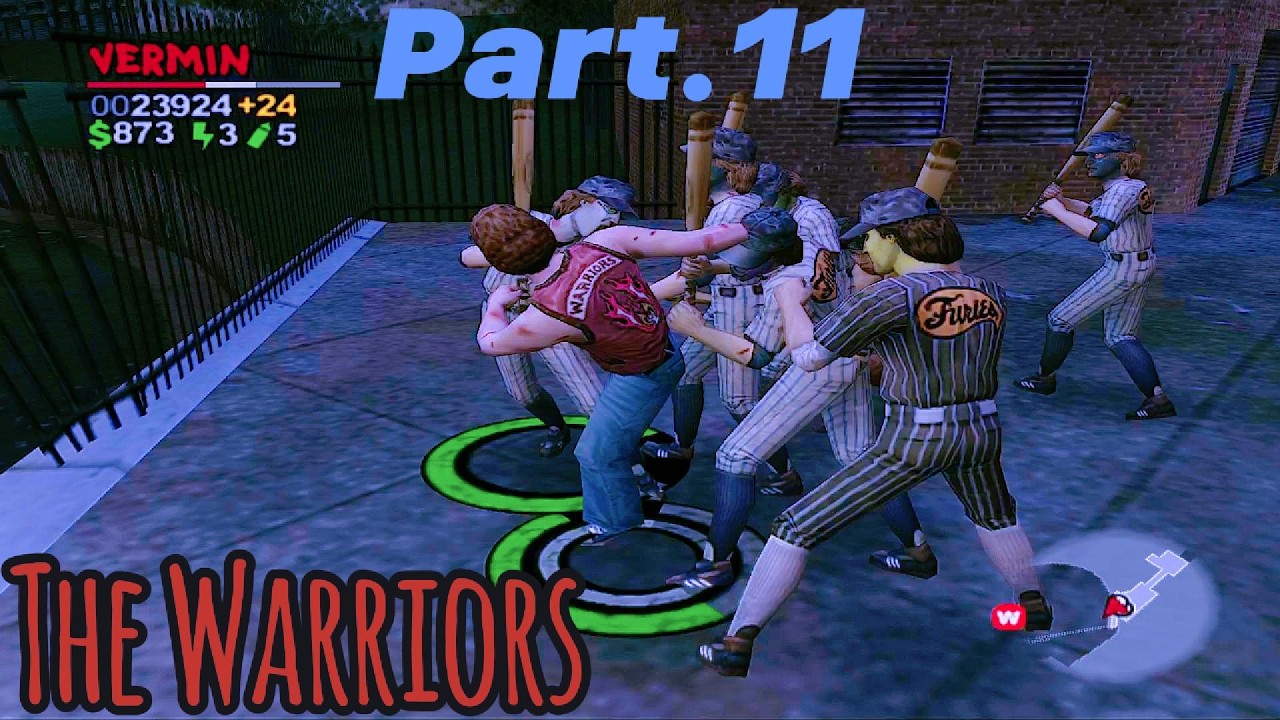 The Warriors Ps2 Gameplay Part.11 HD