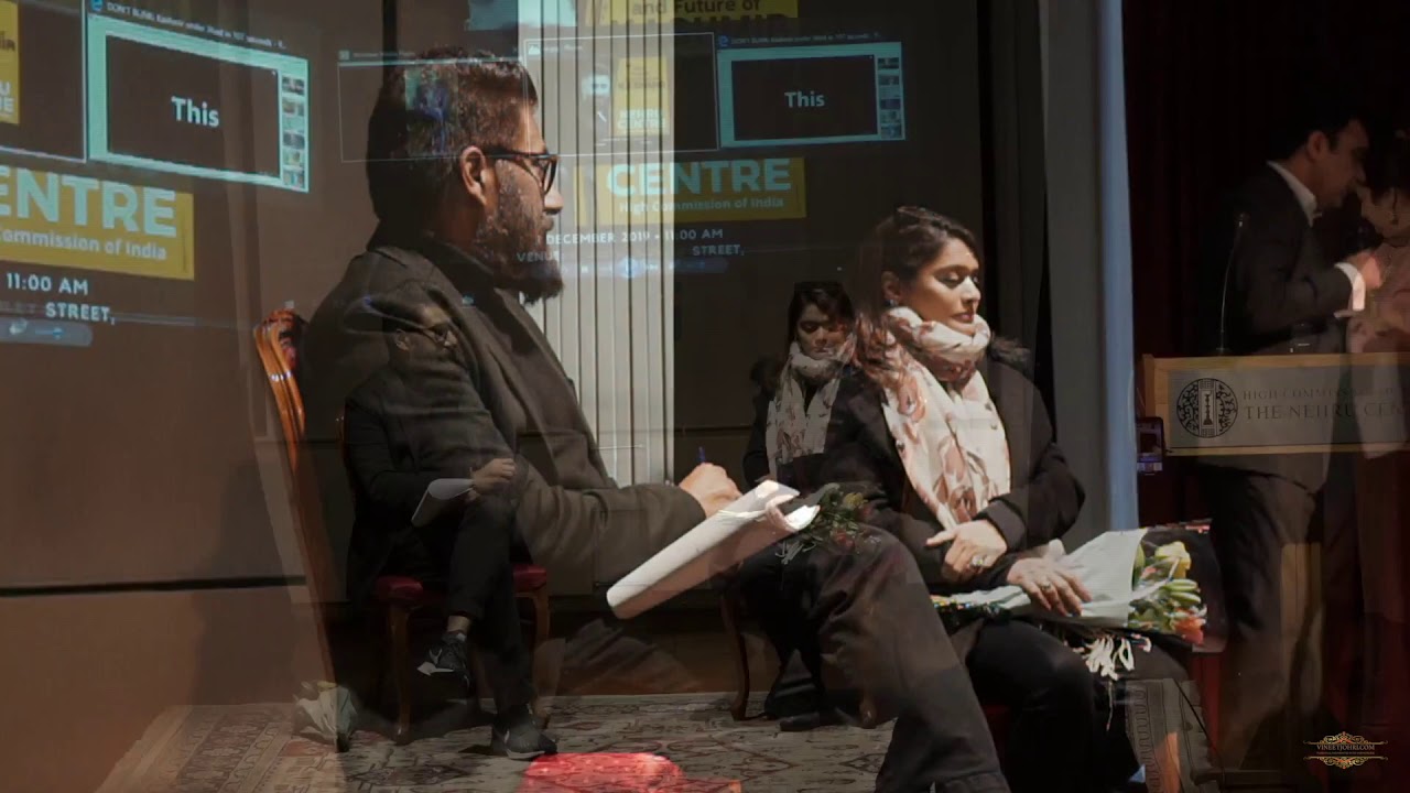 Kashmir Past, Present and Future - Vivek Agnihotri Part 1- at Nehru Centre, London