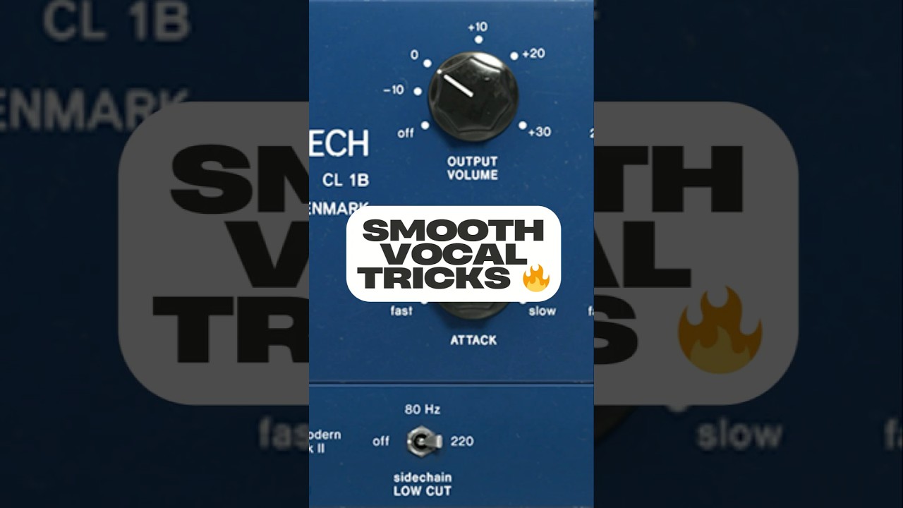 Smooth Vocals with Tube-Tech CL-1B: Ultimate Guide