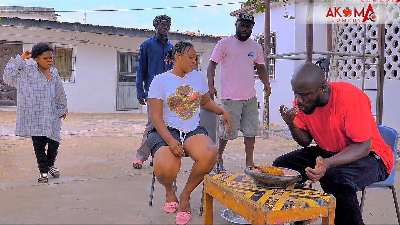 WHEN WILL AKBENEZER STOP STEALING FOOD, AFTER YOU HELP HIM 😂 😂 FT. ABOSKE | DIANA ASAMOAH | BERNICE 