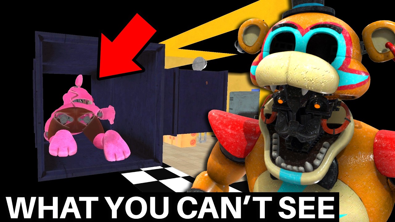 What FNAF Help Wanted 2 Hides in the Staff Only Minigames