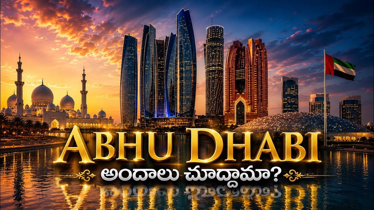 Abu Dhabi City – Capital of UAE | Culture, Attractions & Travel Guide | Salt Lake #geotraveller 