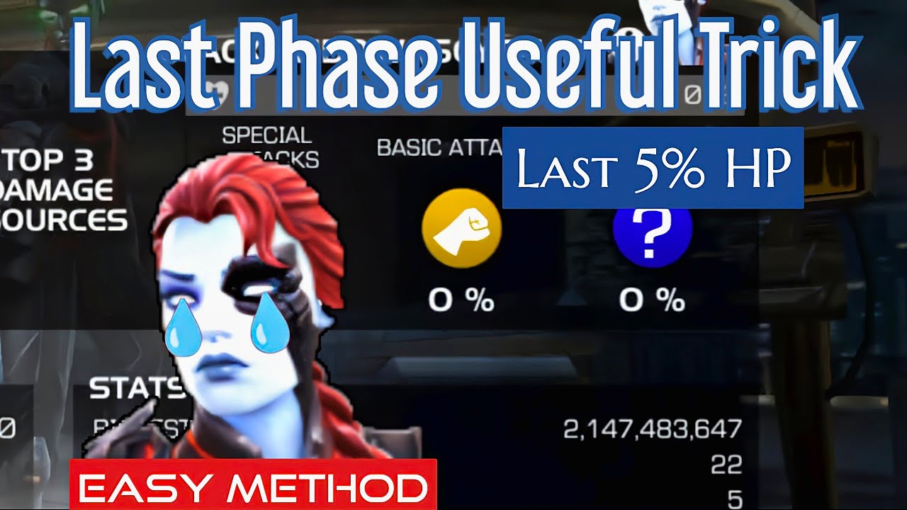 Scytalis Last Phase 5% HP Useful Trick 🤣 |