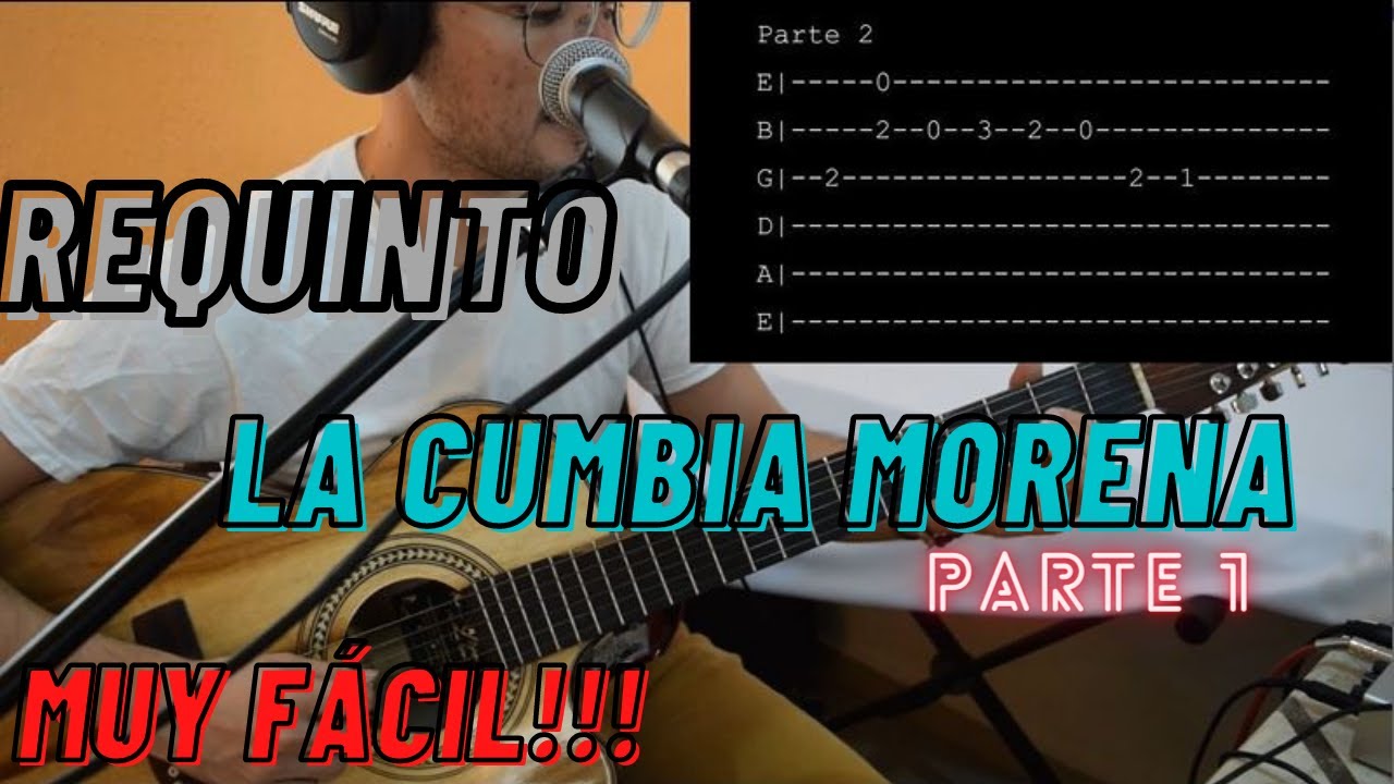 La Cumbia Moreana - Los Nietos requinto Tutorial (con tabs) | Parte 1