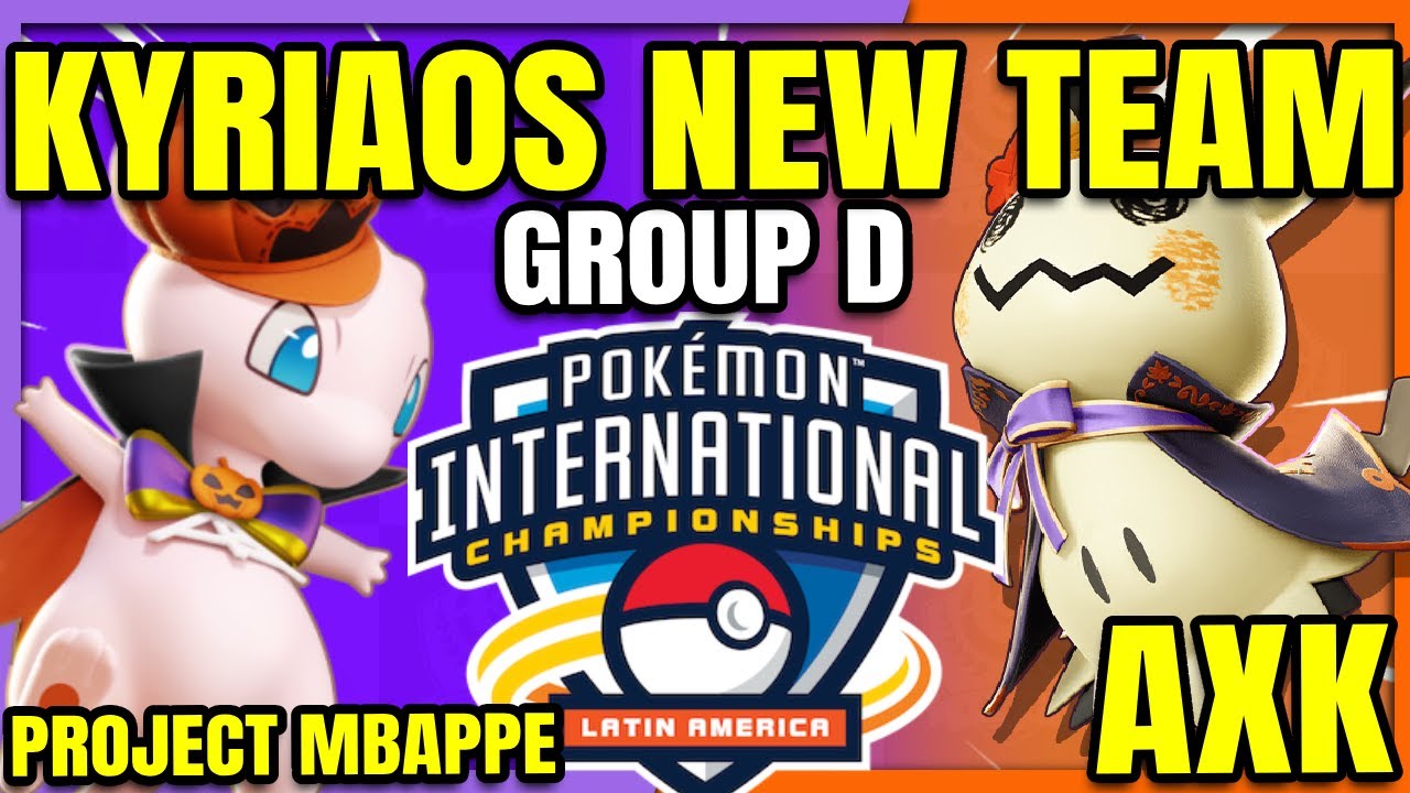 KYRIAOS NEW TEAM Project Mbappe vs AXK - LAIC | Pokemon Unite