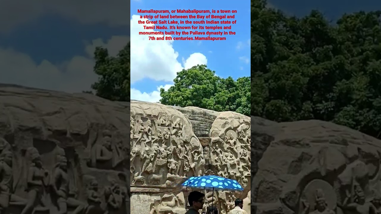 Mahabalipuram, Tamil Nadu. It&rsquo;s temples & monuments built by Pallava dynasty in the 7&8 centuries.