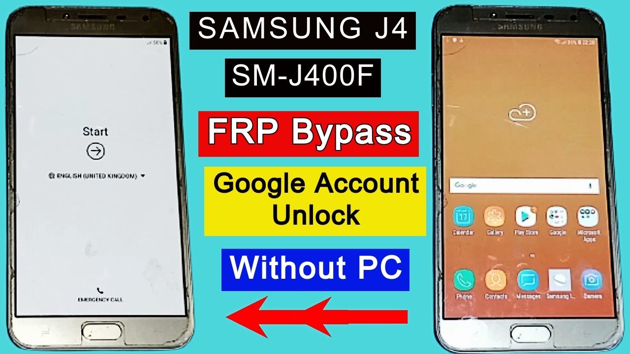 Samsung J4 FRP Bypass 2022 (SM-J400F) FRP Lock Remove | Google Account Unlock Without PC Android 10