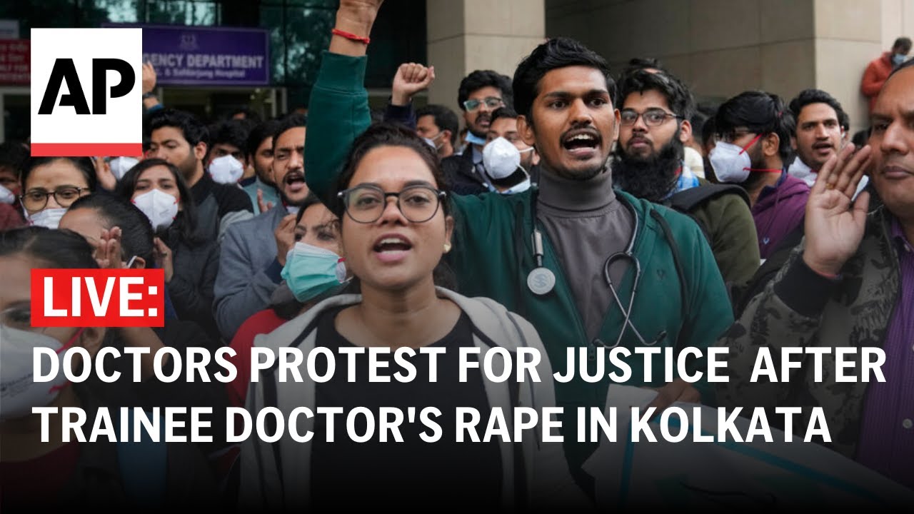 LIVE: Delhi doctors protest for justice and safety after trainee doctor's rape and murder in Kolkata