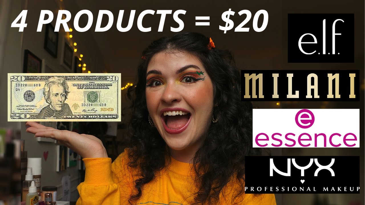 DRUGSTORE MAKEUP I WOULD BUY IF I ONLY HAD $20 | The BEST drugstore makeup $20 can buy!