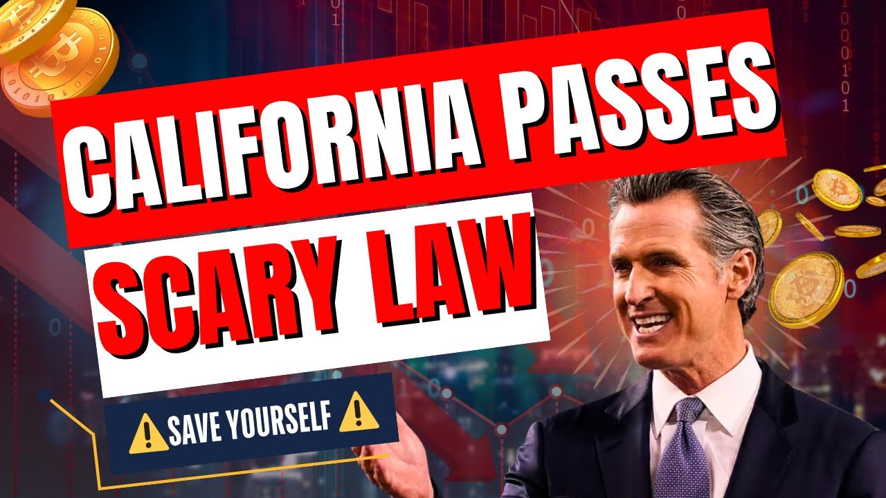 BITCOIN HOLDERS WARNING: California Wants to Take Your Crypto (Protect Yourself)