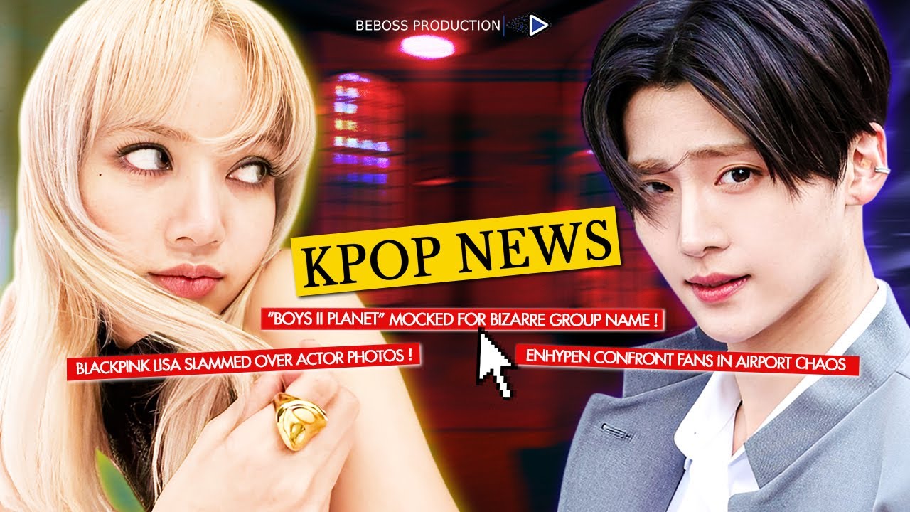 Новости K-pop: Лиса раскритикована за фотографии с актёрами! Кортис обвиняется в подражании! Назв...
