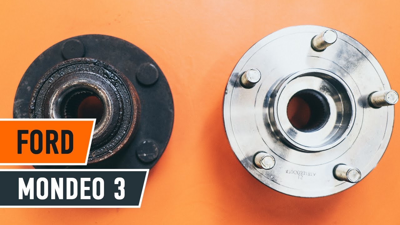 Wie FORD MONDEO 3 Radlager hinten wechseln TUTORIAL | AUTODOC