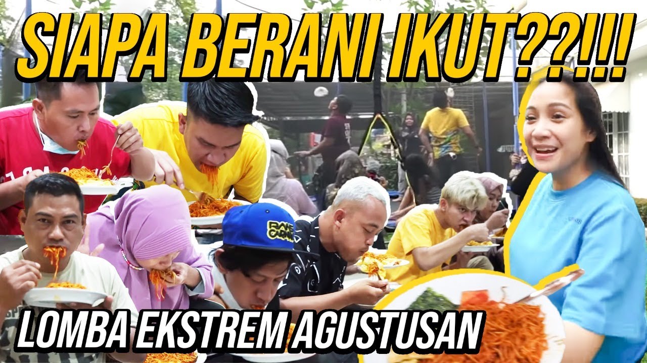 HADIAH JUTAAN !!! NAGITA BIKIN LOMBA PALING EKSTREM !!!