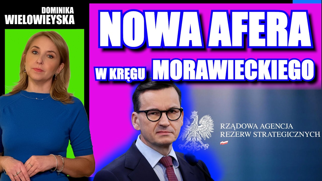 Nowa AFERA w kręgu MORAWIECKIEGO | Dominika Wielowieyska 25.03.2026
