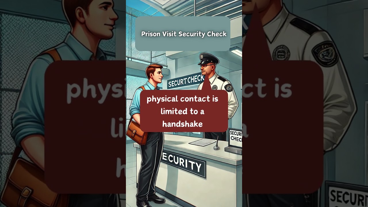 Prison Visit Security Check _ Practical English Conversation!