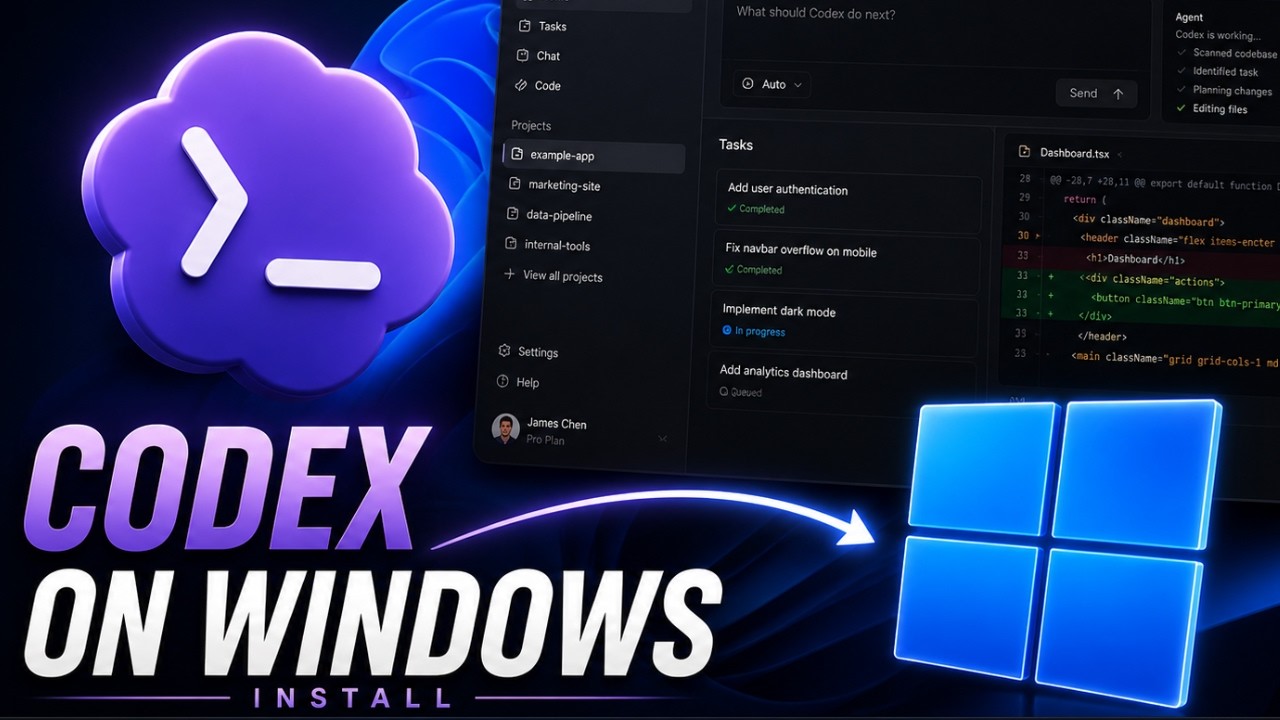 Jak zainstalować aplikację OpenAI Codex w systemie Windows 10/11