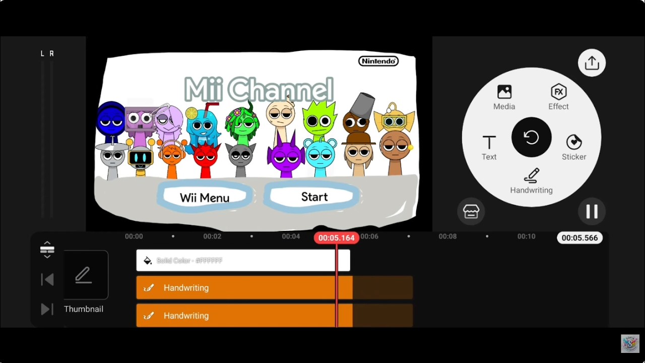 Wii Channel Logo Remake KineMaster Speedrun