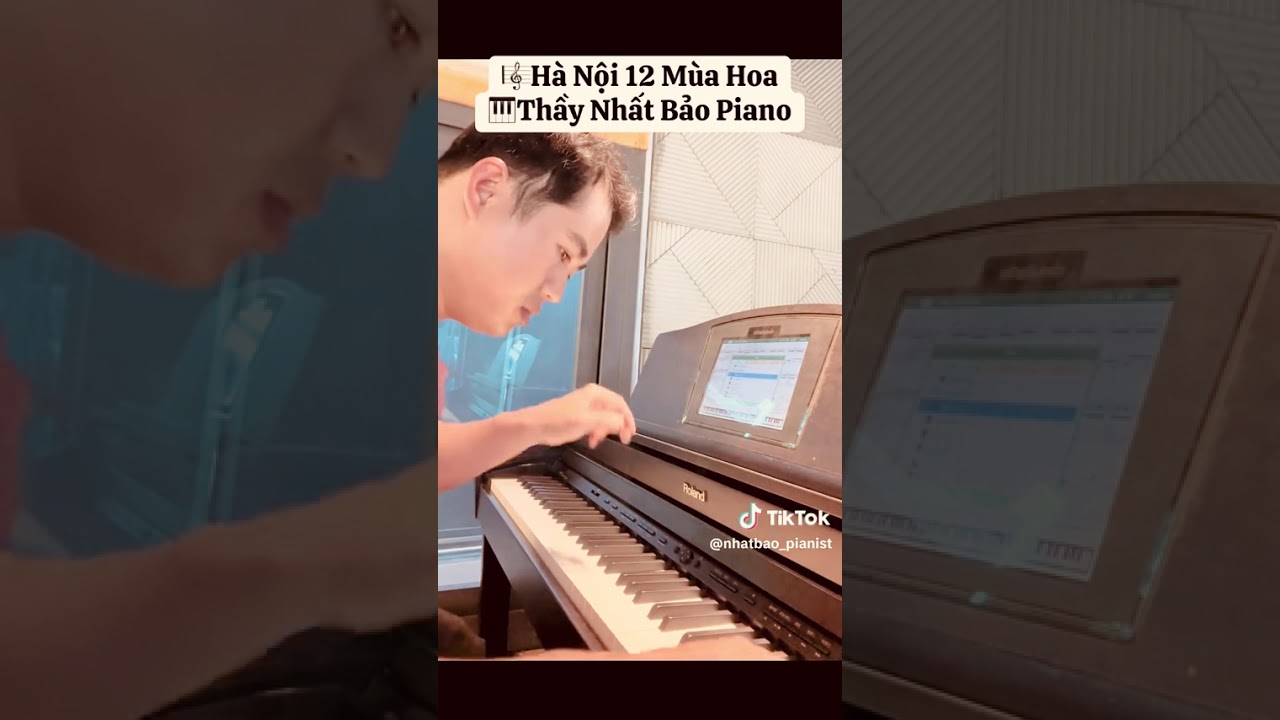 Hà Nội 12 mùa hoa! #Hanoi12muahoa #pianocover #piano #nhatbaopianist #cover 