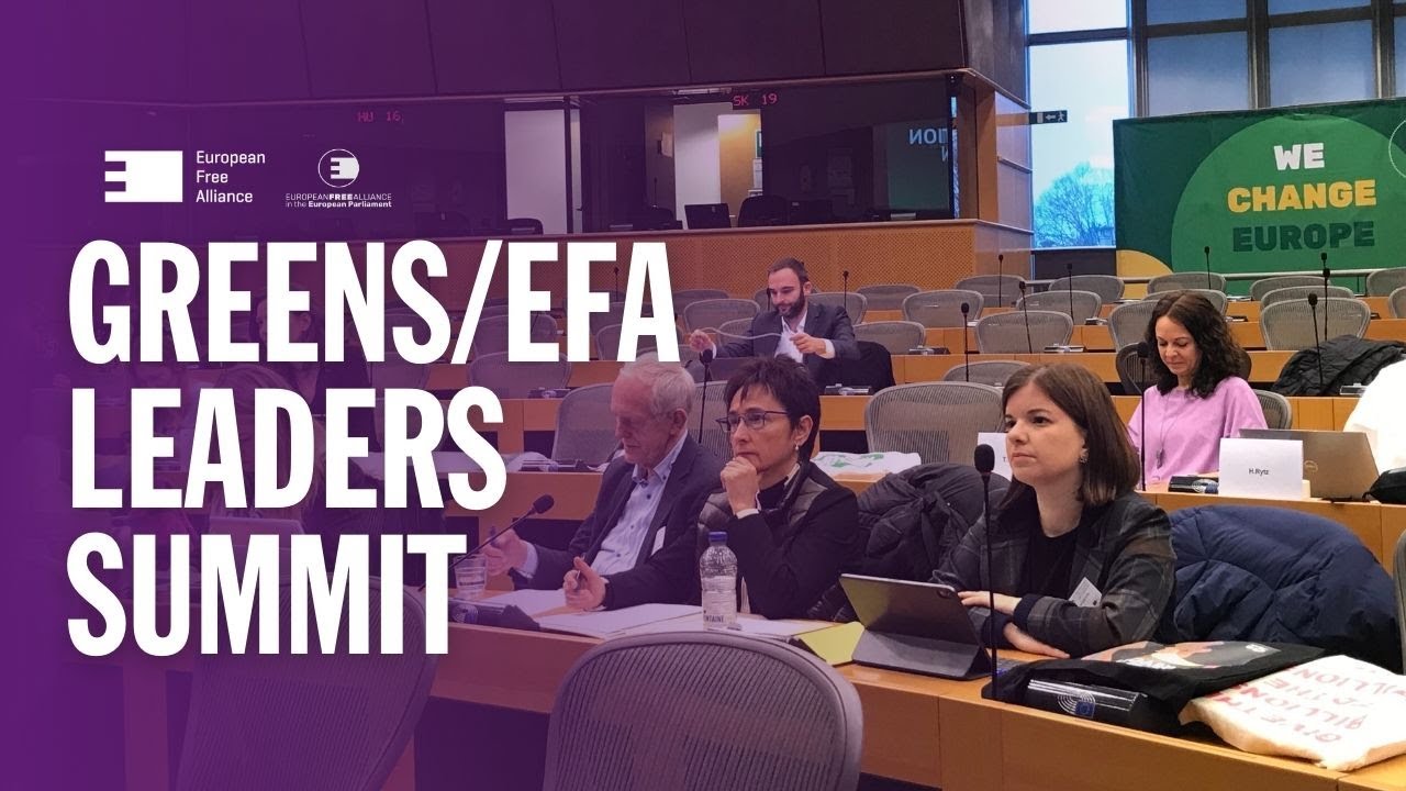 Greens/EFA Leader Summit | EP Brussels