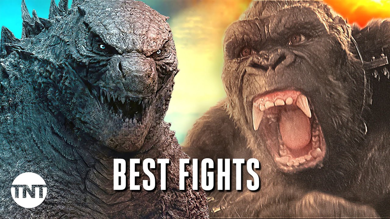 Best Fight Scenes From Godzilla vs. Kong [MASHUP] | TNT