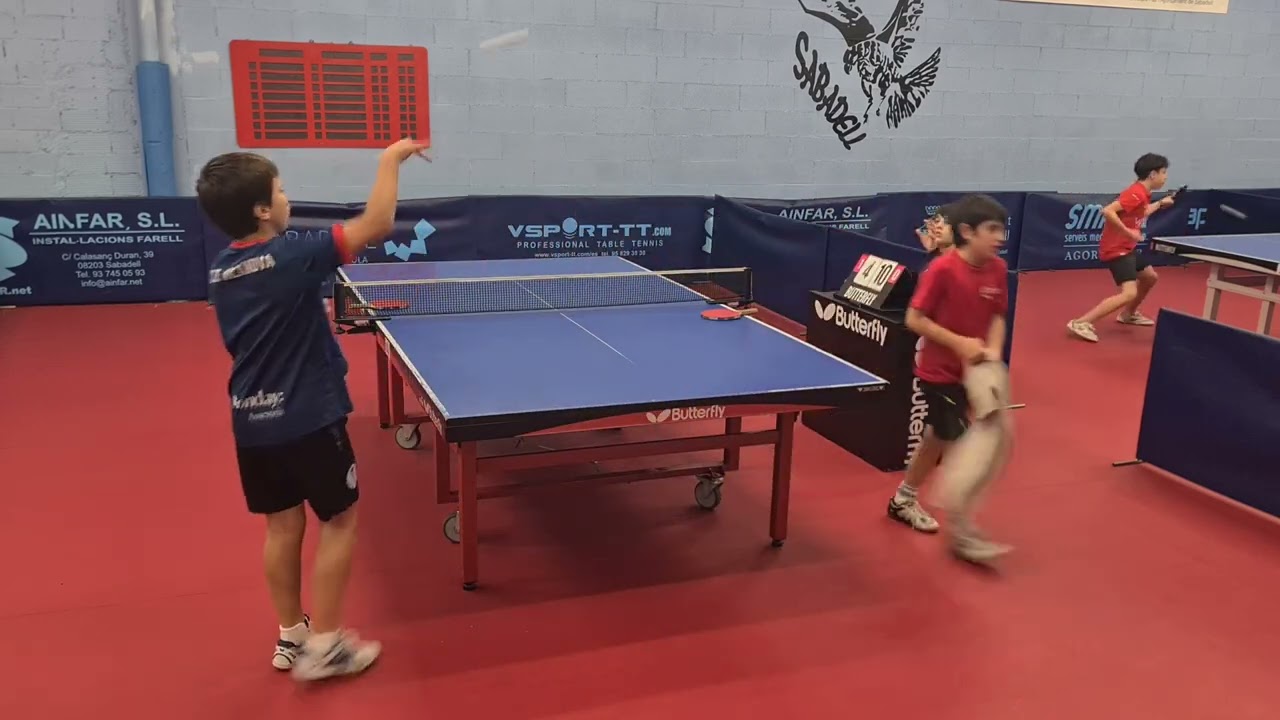 Open Catalunya 2024/25 2a Fase Aleví A - 1/8: Bernat Panosa - Oscar Sacristán