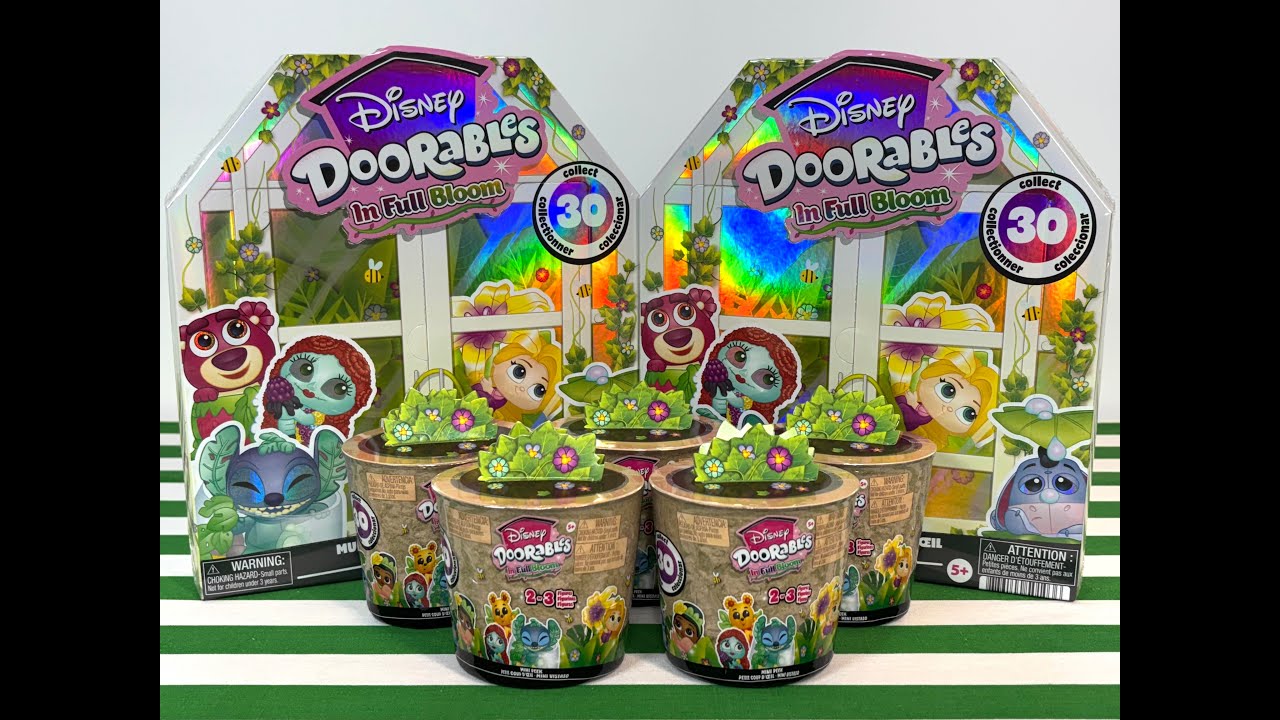 Распаковка НОВЫХ фигурок Disney Doorables в полном расцвете!