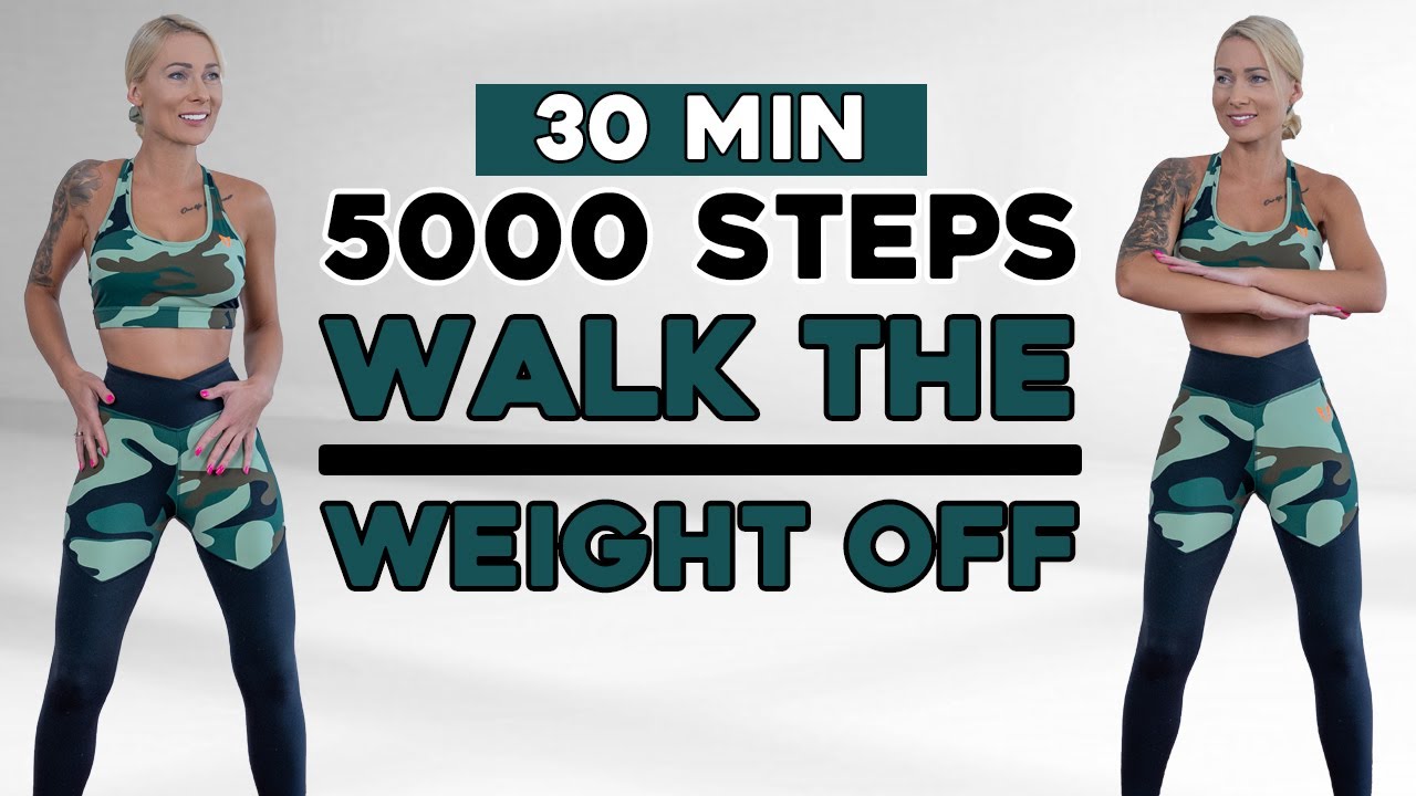 5000 STEPS FAST Walking Workout to Burn Fat & Boost Your Mood Knee Friendly