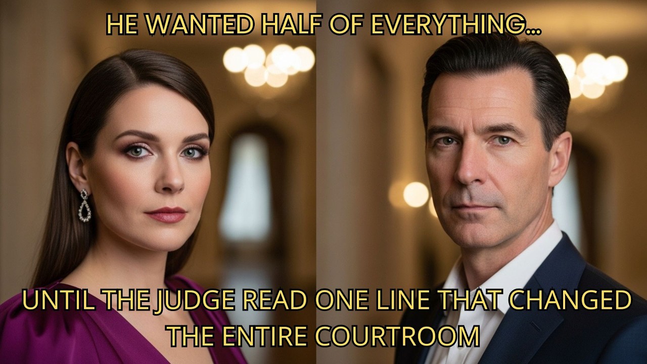 HE FILED FOR DIVORCE TO TAKE HALF—THEN THE JUDGE READ SOMETHING NO ONE EXPECTED