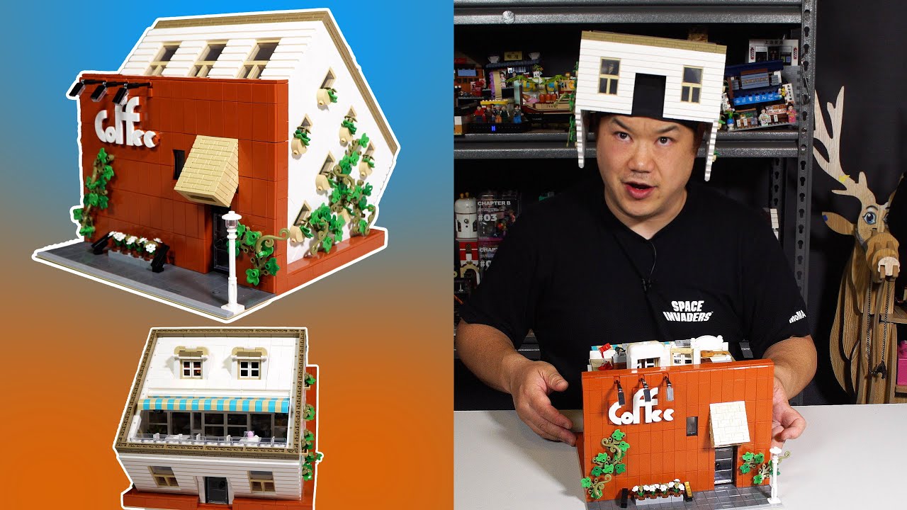 Upside Down Cafe Designed by Yellowbox777 | XMORK Brick Review 10209