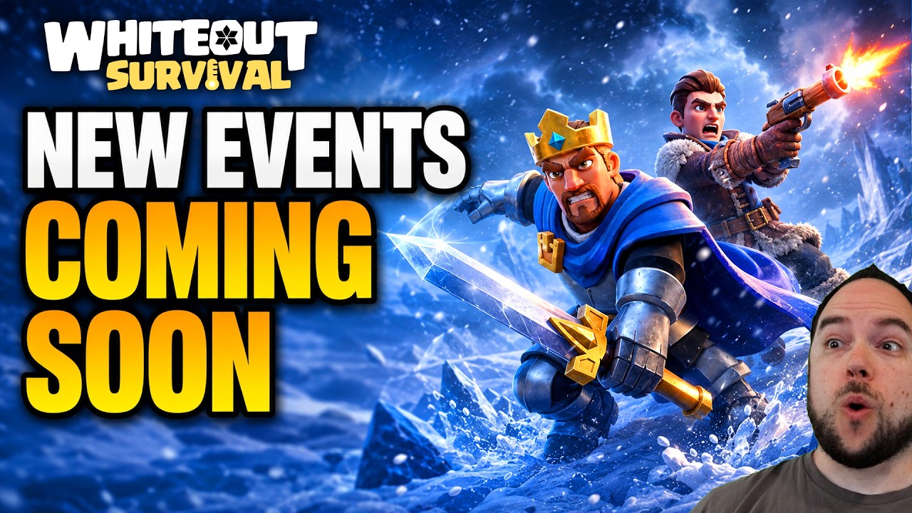 WOS x Kingshot Collaboration Events! [sneak peek review] Whiteout Survival