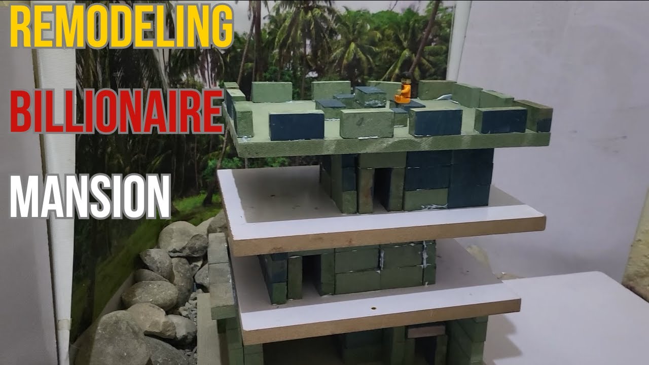 Remodeling Our Old House | Mini House Construction | Mini Bricks