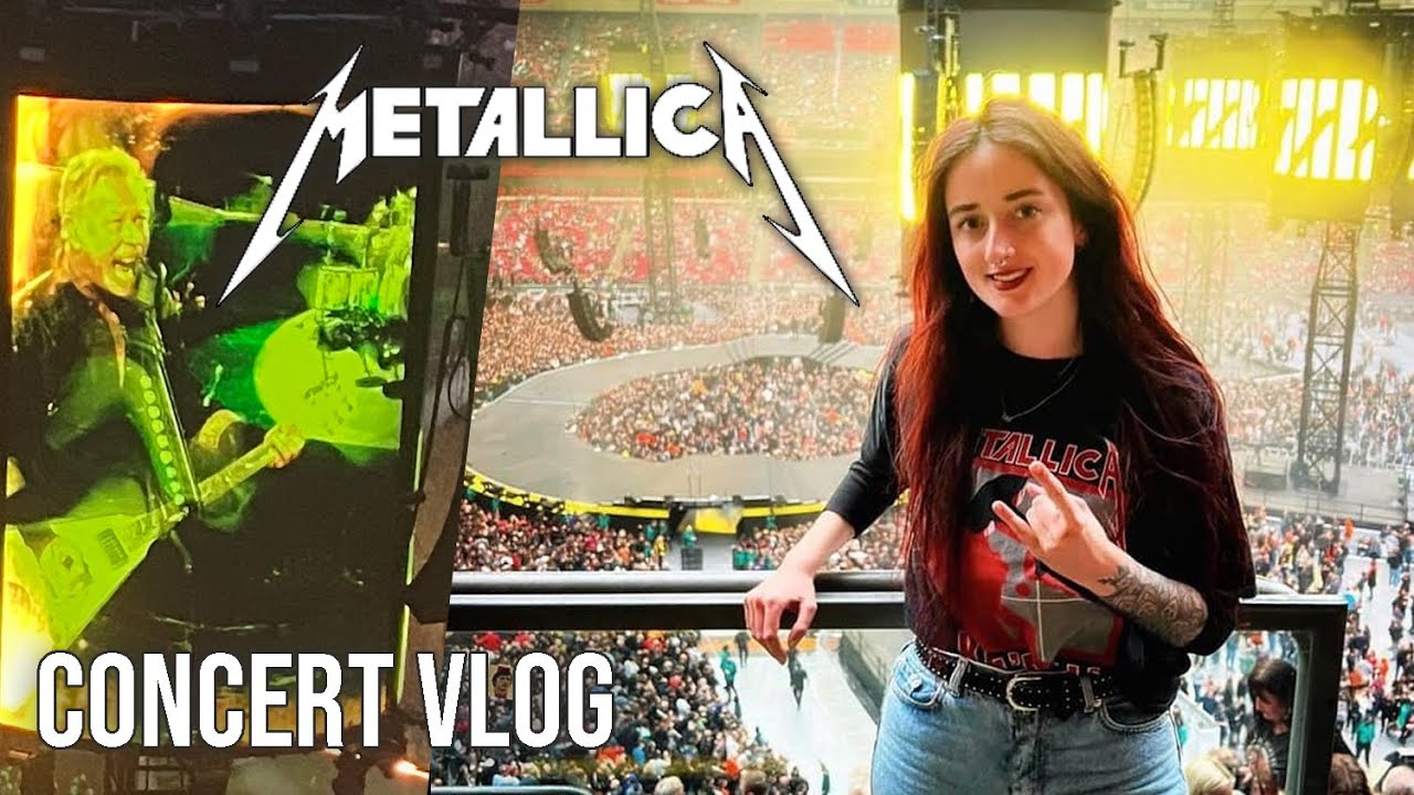 Metallica concert vlog